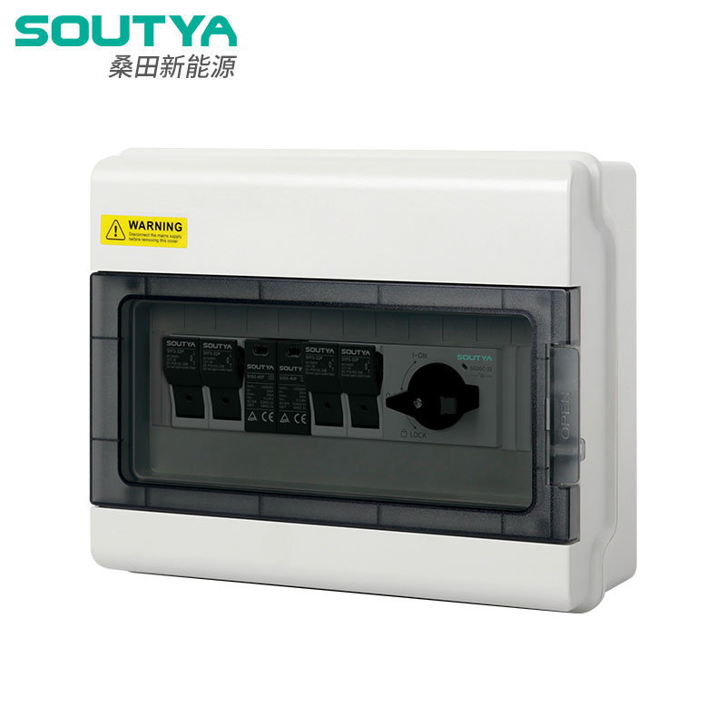1000V DC Combiner Box 2 In 1 Out leválasztó típus