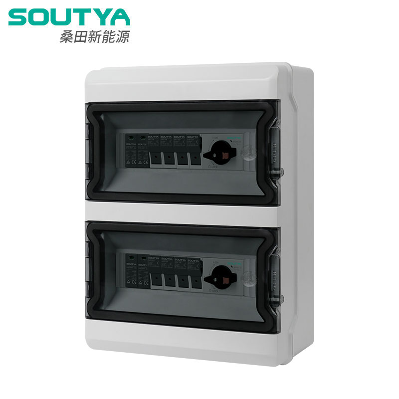 1000V DC Combiner Box 4 In 2 Out leválasztó típus