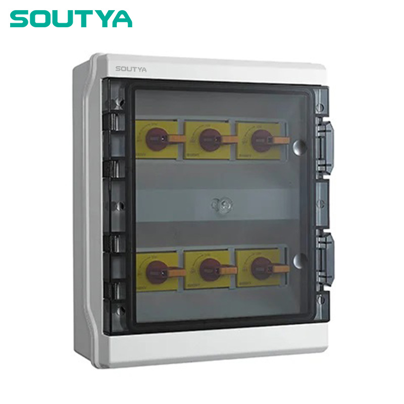 DC Isolator Box IP65 ház Hat string
